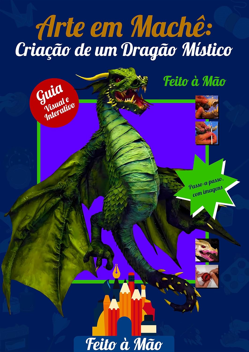 Dragão Místico em Machê: E-book passo a passo de como fazer esse lindo Dragão! baixar o livro de graça