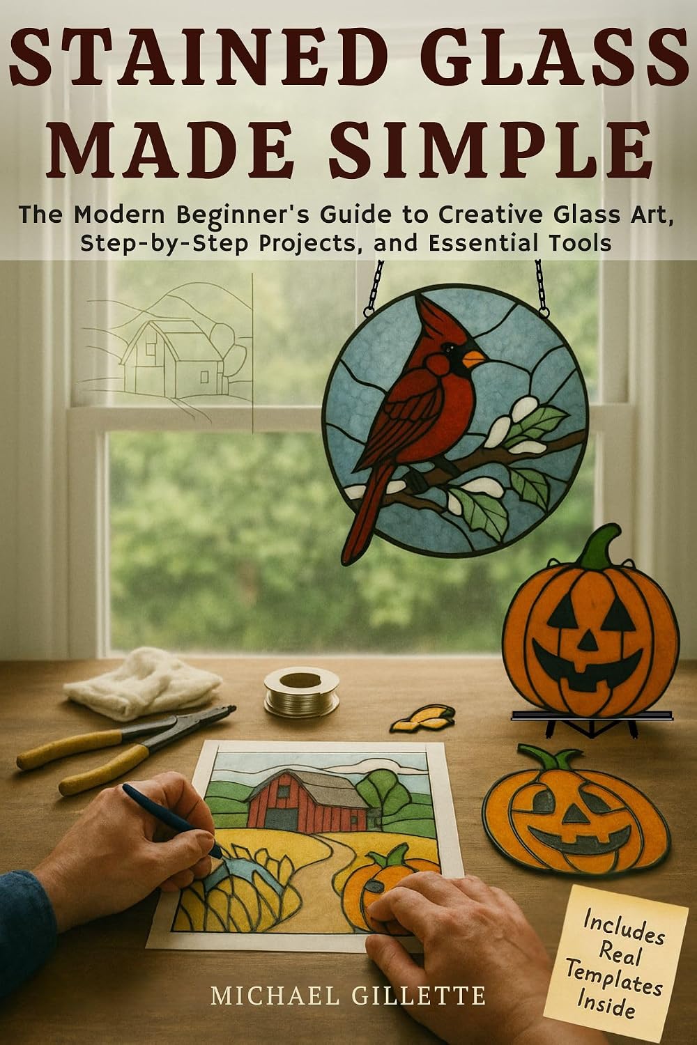 STAINED GLASS MADE SIMPLE: The Modern Beginners Guide to Creative Glass Art, Step-By-Step Projects, and Essential Tools (English Edition) baixar o livro de graça