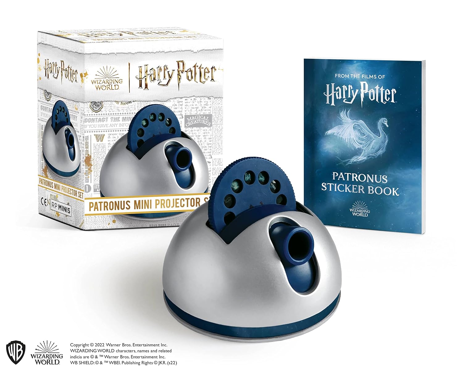 ler totalmente Harry Potter: Patronus Mini Projector Set