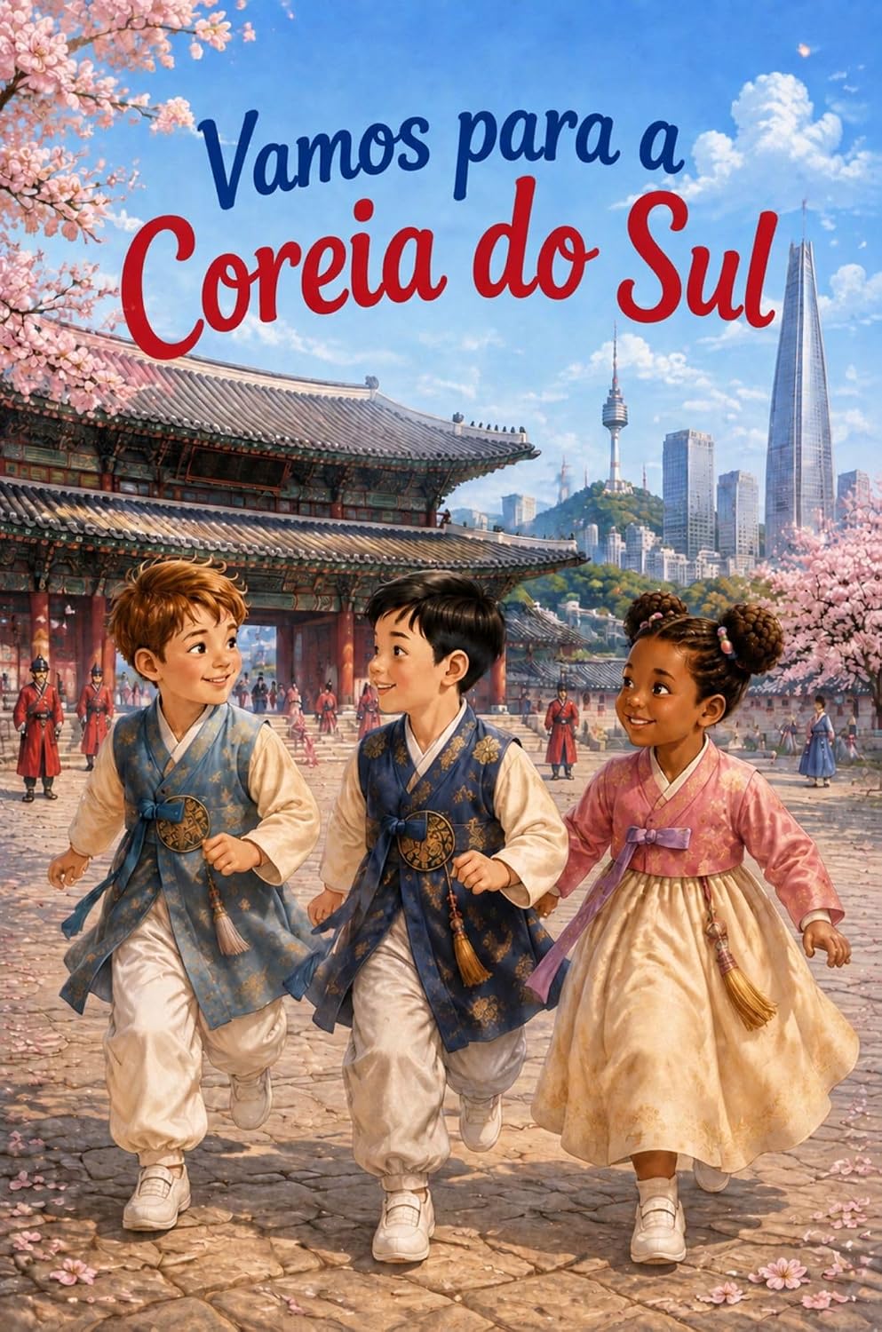 ler totalmente Vamos para a Coreia do Sul: Uma aventura divertida por Seul, Busan e Jeju para descobrir comidas, palavras e a cultura coreana (Uma Aventura pelo Mundo)