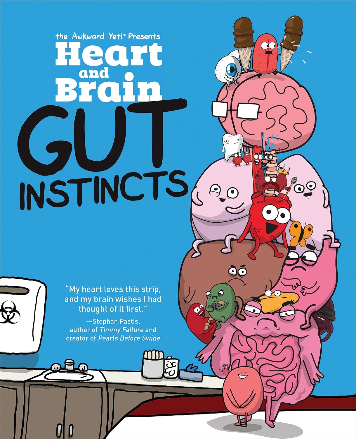 Heart and Brain: Gut Instincts: An Awkward Yeti Collection (English Edition)