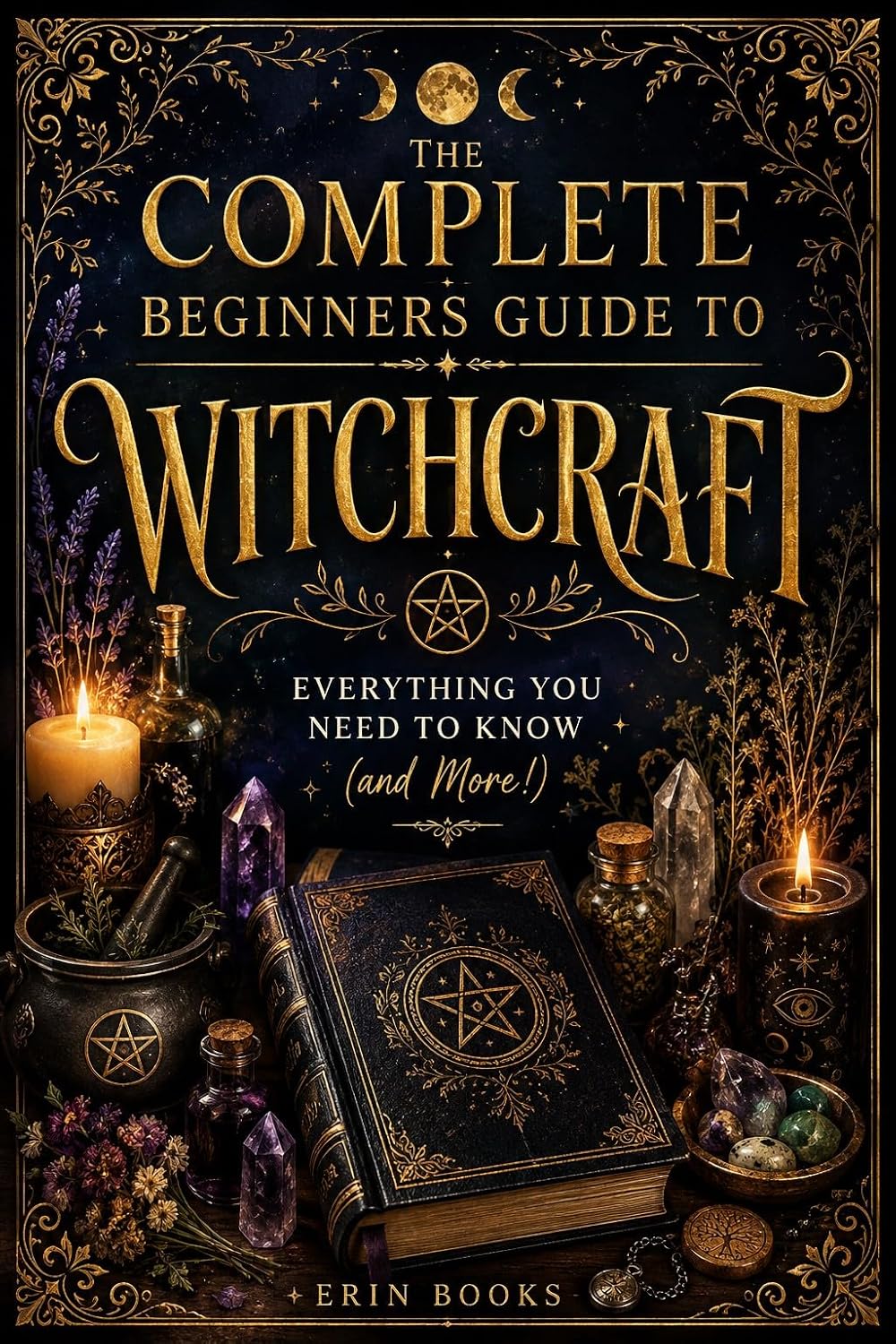 The Complete Beginners Guide to Witchcraft: 1,000+ Pages - Everything You Need to Know (and More!) History, Herbs, Flowers, Spells, Seasons, Alters, Tarot,... Protection, Moon & Sun (English Edition) baixar livro de graça