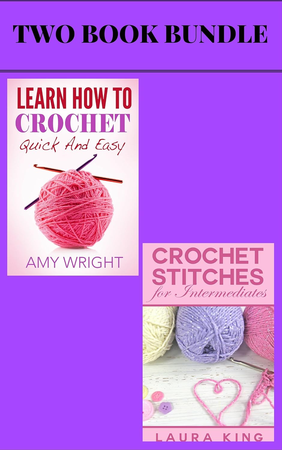 ler totalmente (2 Book Box Set) Learn How to Crochet Quick And Easy & Crochet Stitches For Intermediates (English Edition)