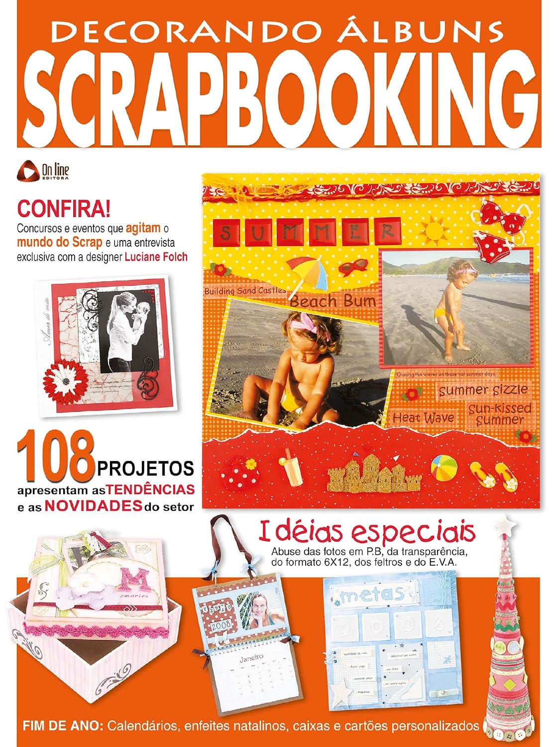 Decorando Álbuns Scrapbooking: Edição 19 baixar o livro de graça