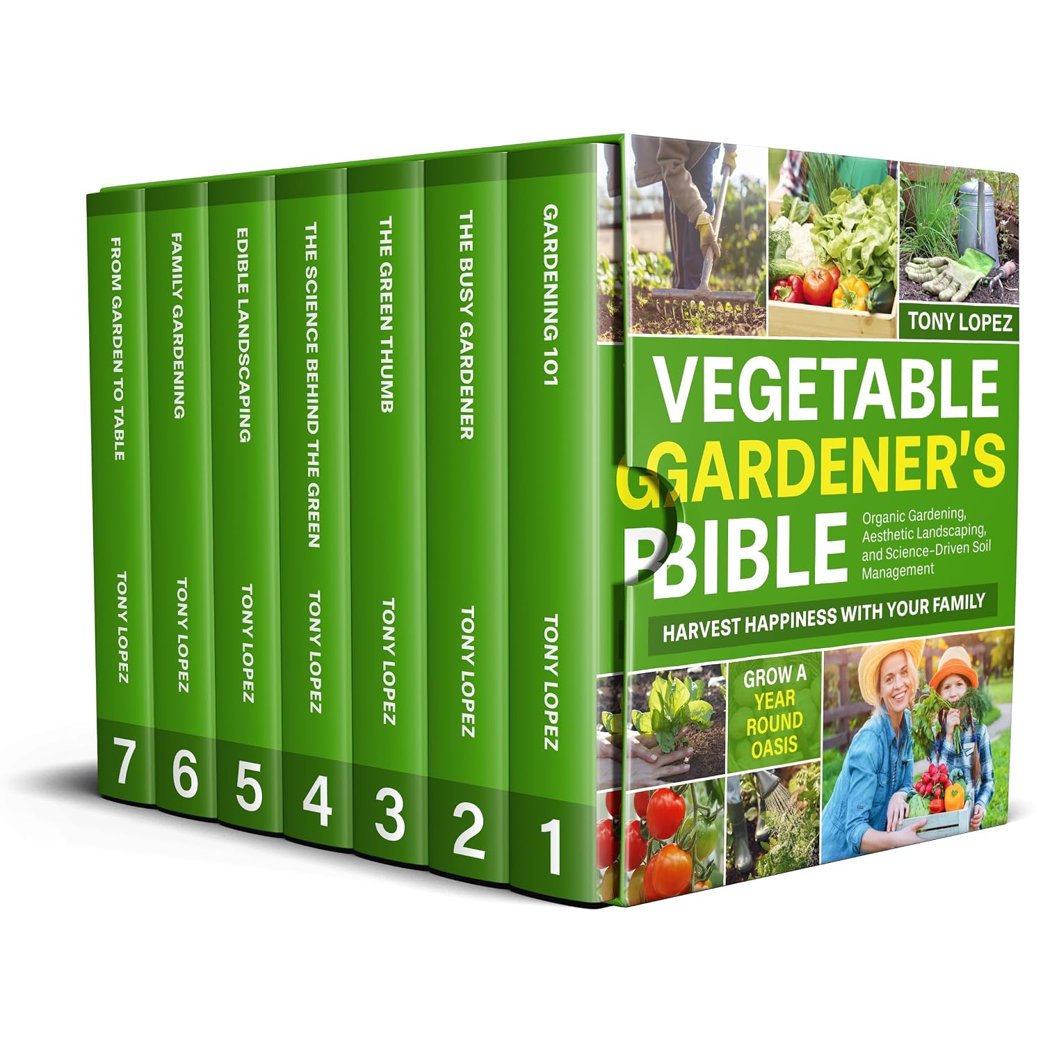 The Vegetable Gardener’s Bible: Harvest Happiness with Your Family. Grow a Year-Round Oasis with Organic Gardening Practices, Aesthetic Landscaping, and... Soil Management (English Edition) baixar livro de graça