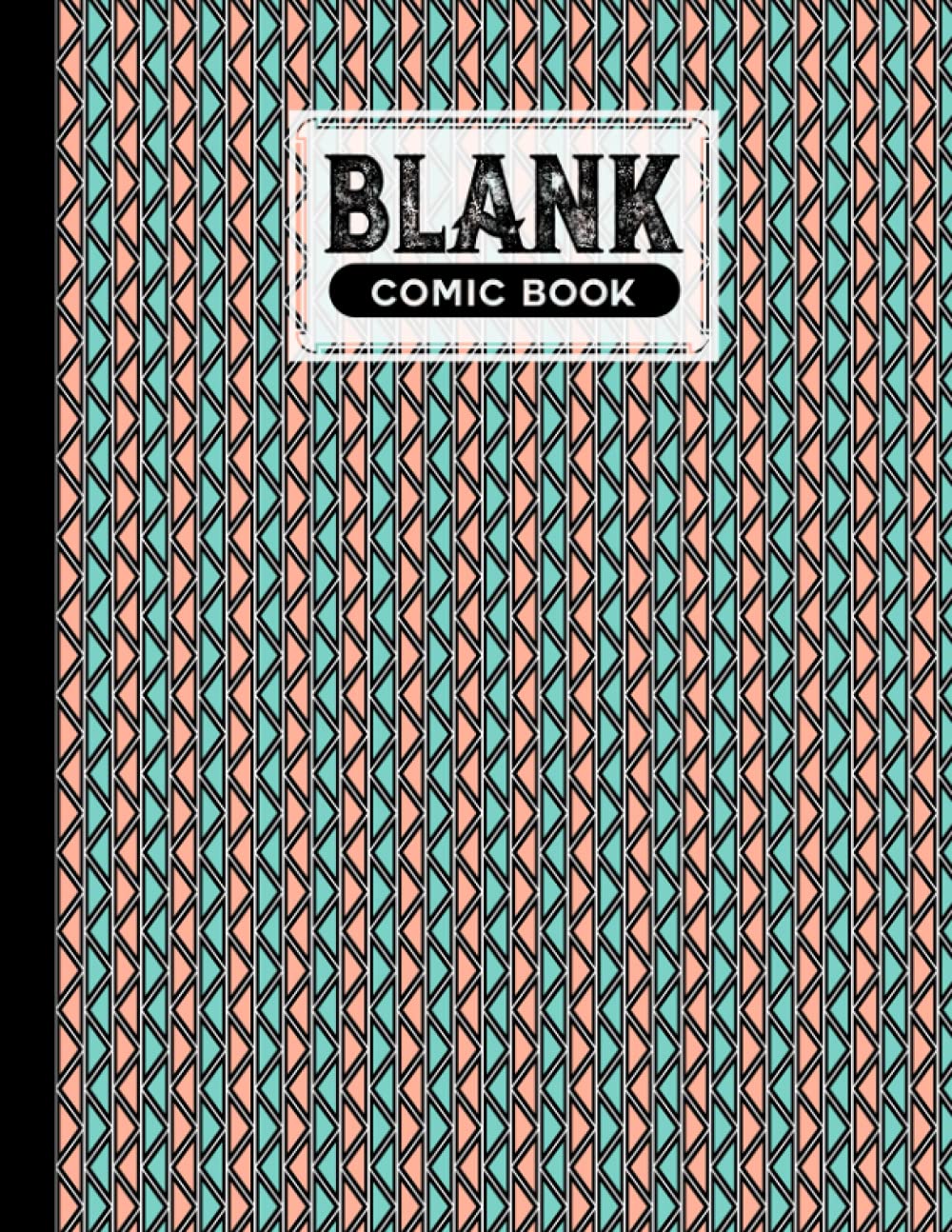 ler totalmente Blank Comic Book: Rhombus Cover Blank Comic Book, Create Your Own Story, Journal, Notebook, Sketchbook for Kids and Adults, 120 Pages - Size 8.5" x 11" Notebook by Hedi Krämer