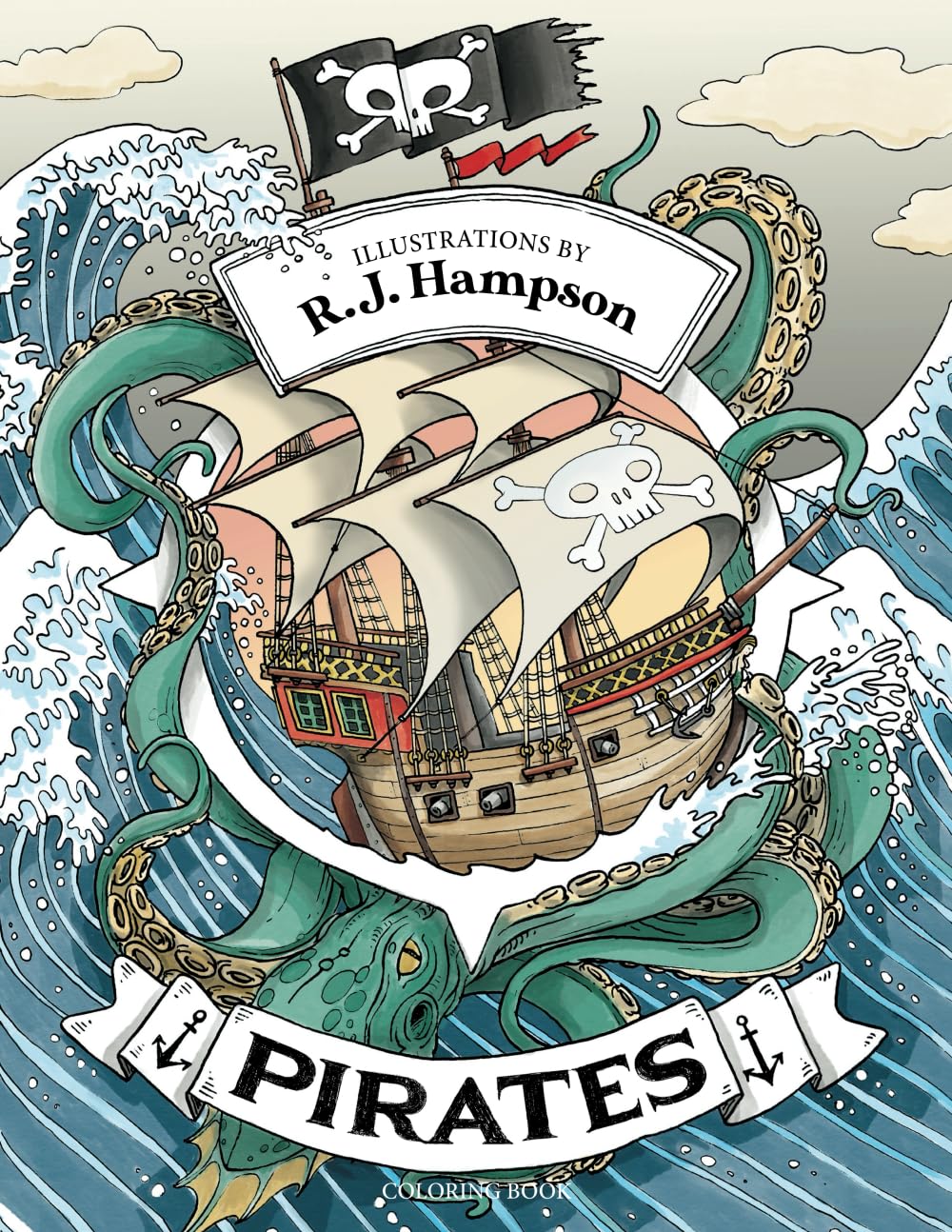 Pirates Coloring Book (R.J. Hampson Signature Books) baixar livro de graça