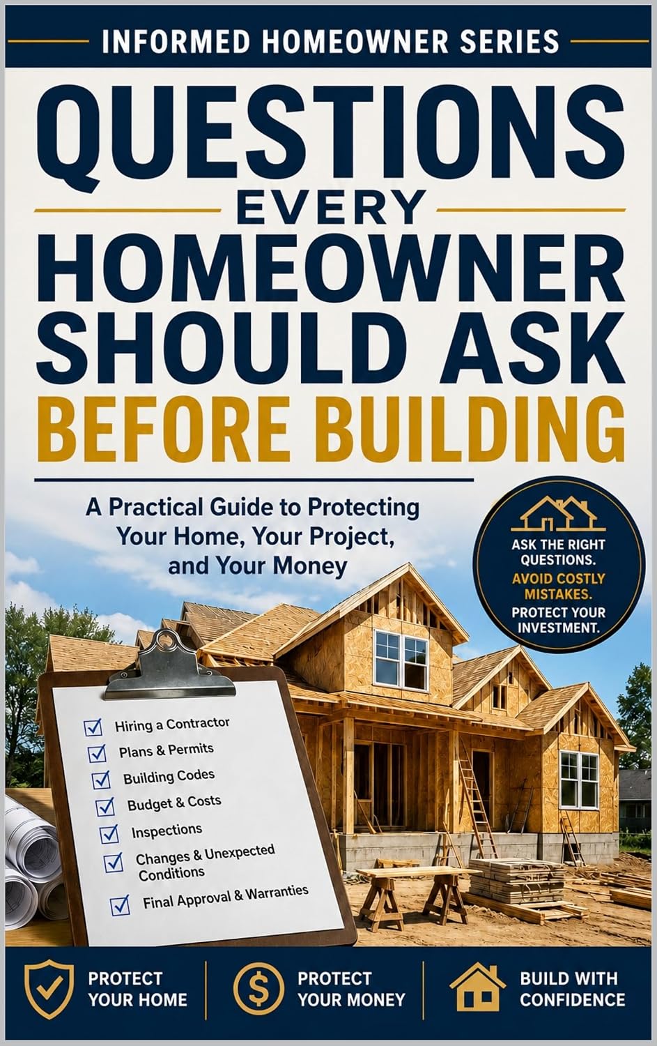 Questions Every Homeowner Should Ask Before Building (Informed Homeowner Book 9) (English Edition) baixar livro de graça