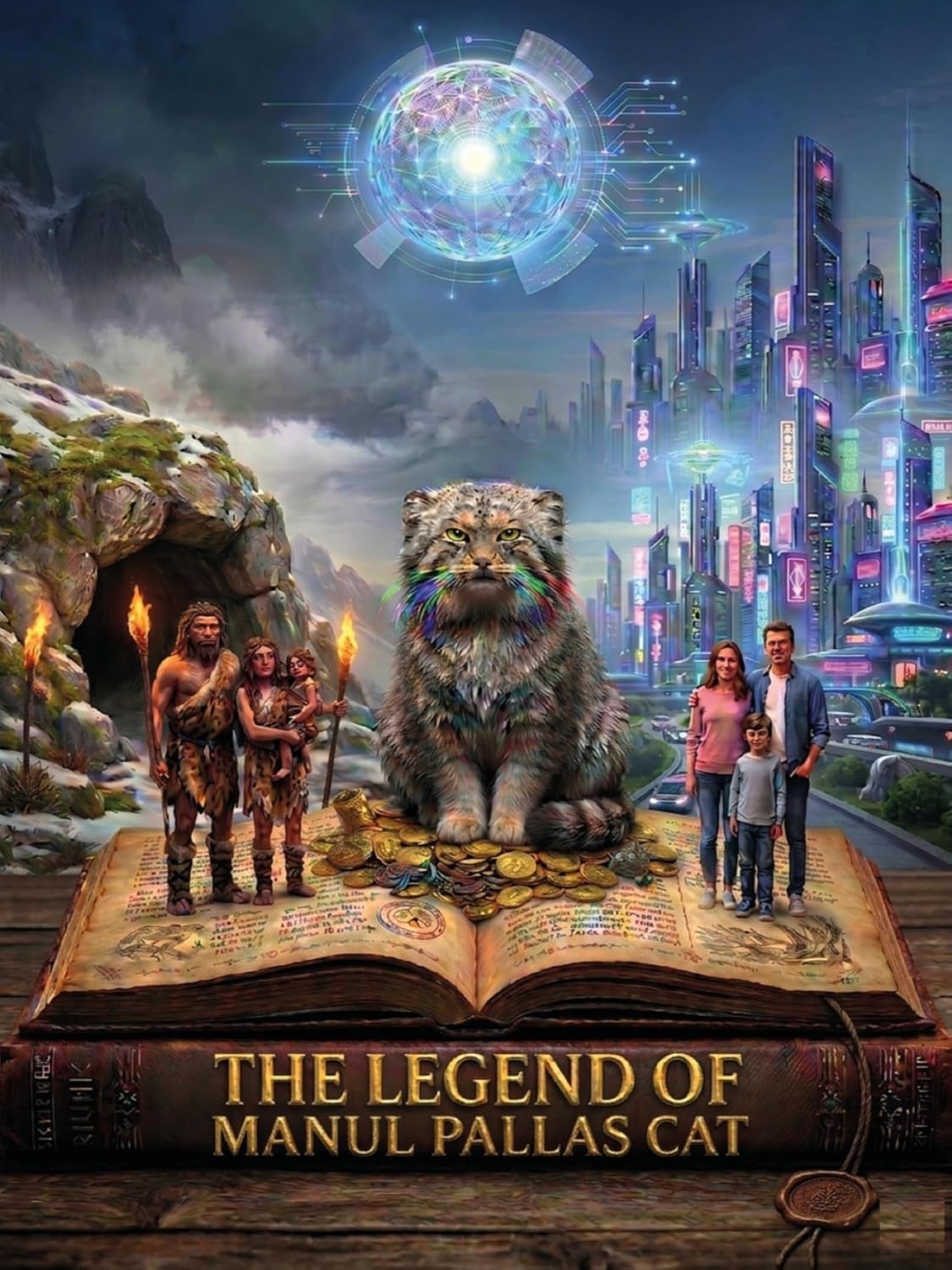 The Legend of Manul Pallas Cat (Italian Edition)