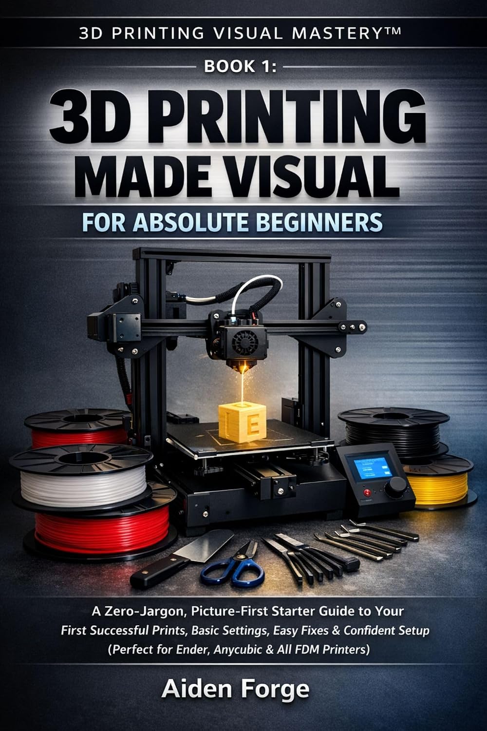 3D Printing Made Visual for Absolute Beginners: A Zero-Jargon, Picture-First Starter Guide to Your First Successful Prints, Basic Settings, Easy Fixes... Visual Mastery™ Series) (English Edition) baixar o livro de graça