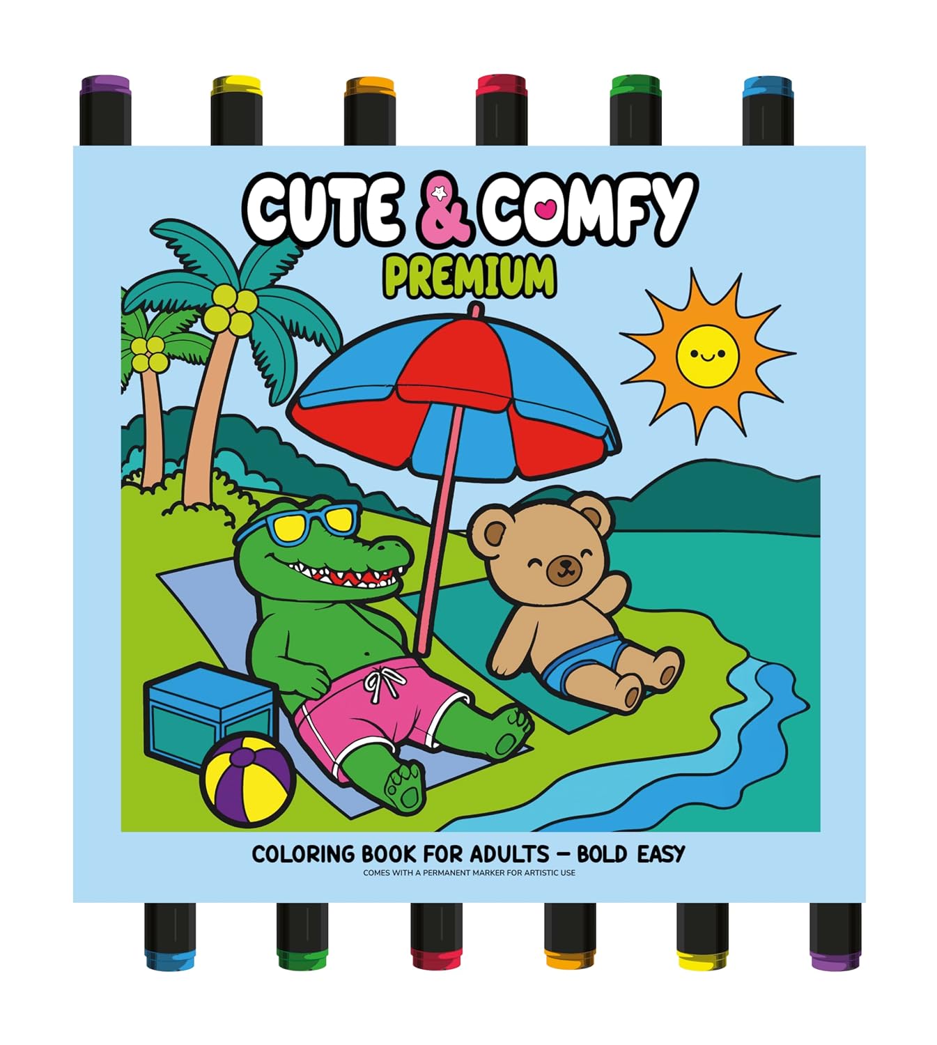Coleção Cute & Comfy - Premium Edition - Livro de Colorir Adulto baixar o livro de graça