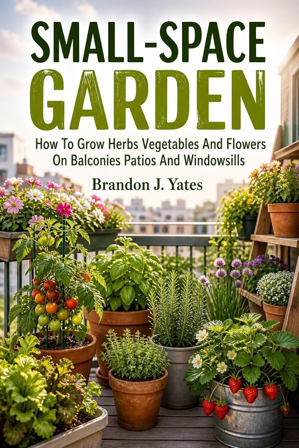 Small-Space Garden: How to Grow Herbs Vegetables and Flowers on Balconies Patios and Windowsills (English Edition) baixar o livro de graça