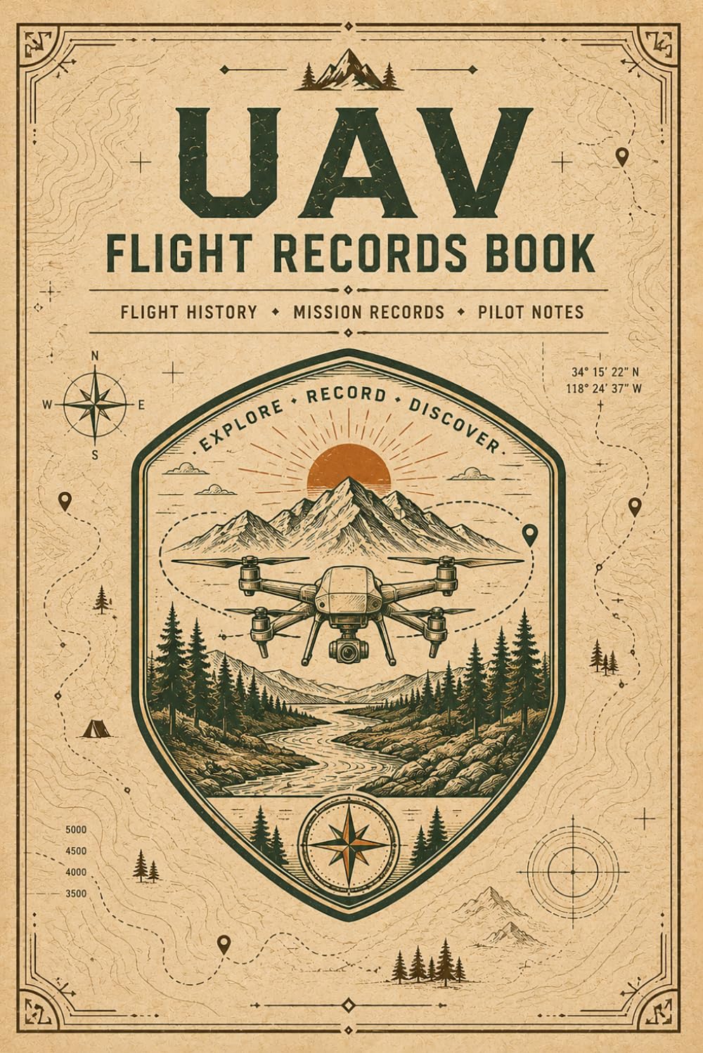 UAV Flight Records Book: A Practical Resource for Historical Documentation and Activity Tracking | Equipment Monitoring, Service Log and Mission Reviews baixar o livro de graça