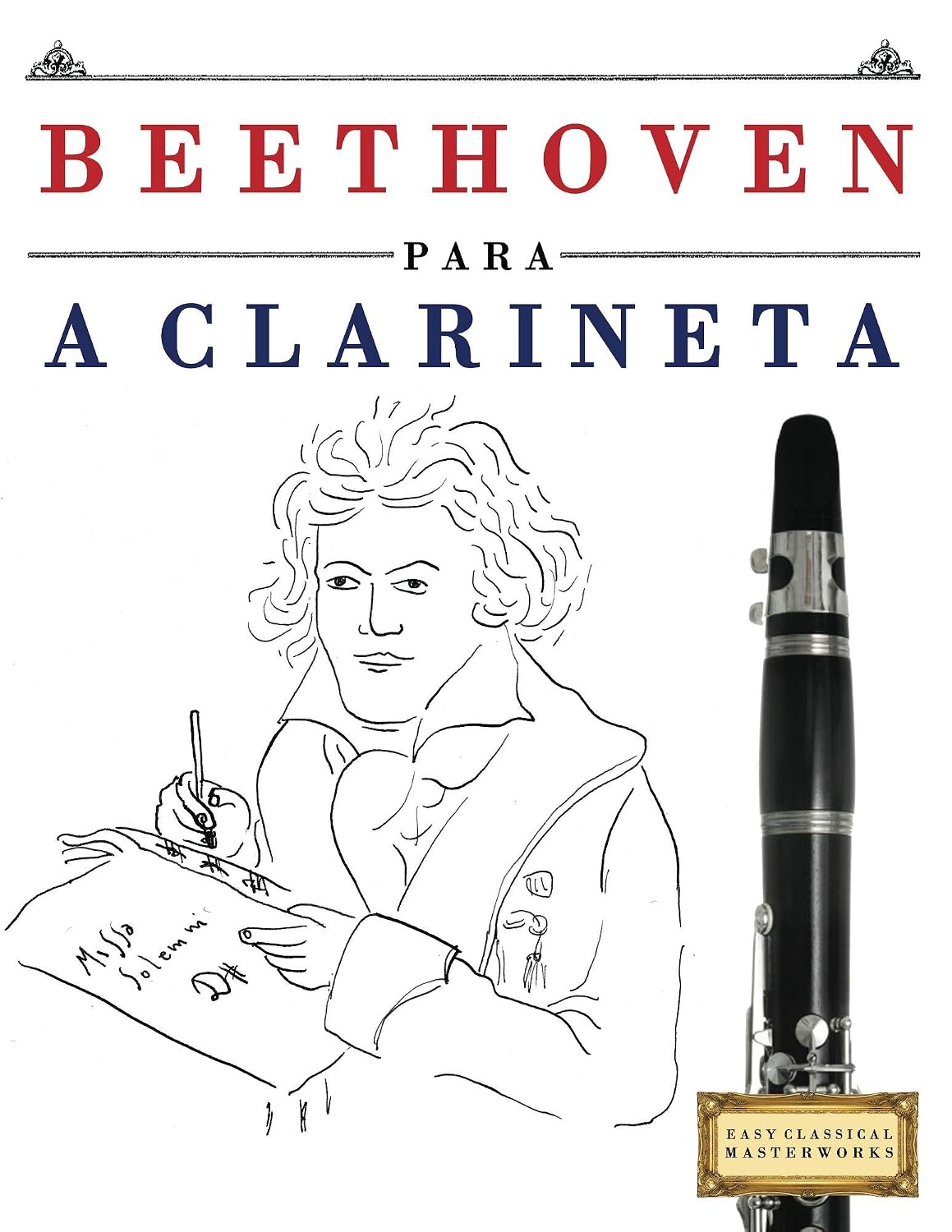 capítulo por capítulo baixar Beethoven para a Clarineta: 10 peças fáciles para a Clarineta livro para principiantes