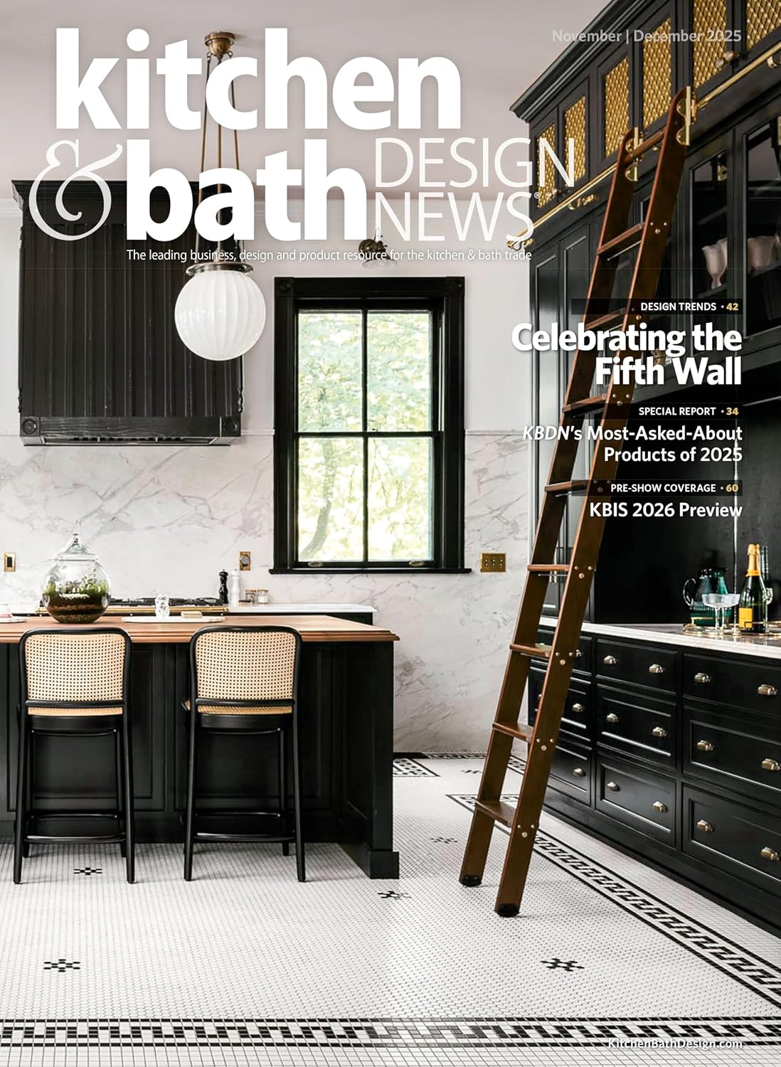 ler totalmente Kitchen and Bath Design News November, December 2025 Redefining Kitchen Design: Innovation, Storage, and The Fifth Wall (English Edition)