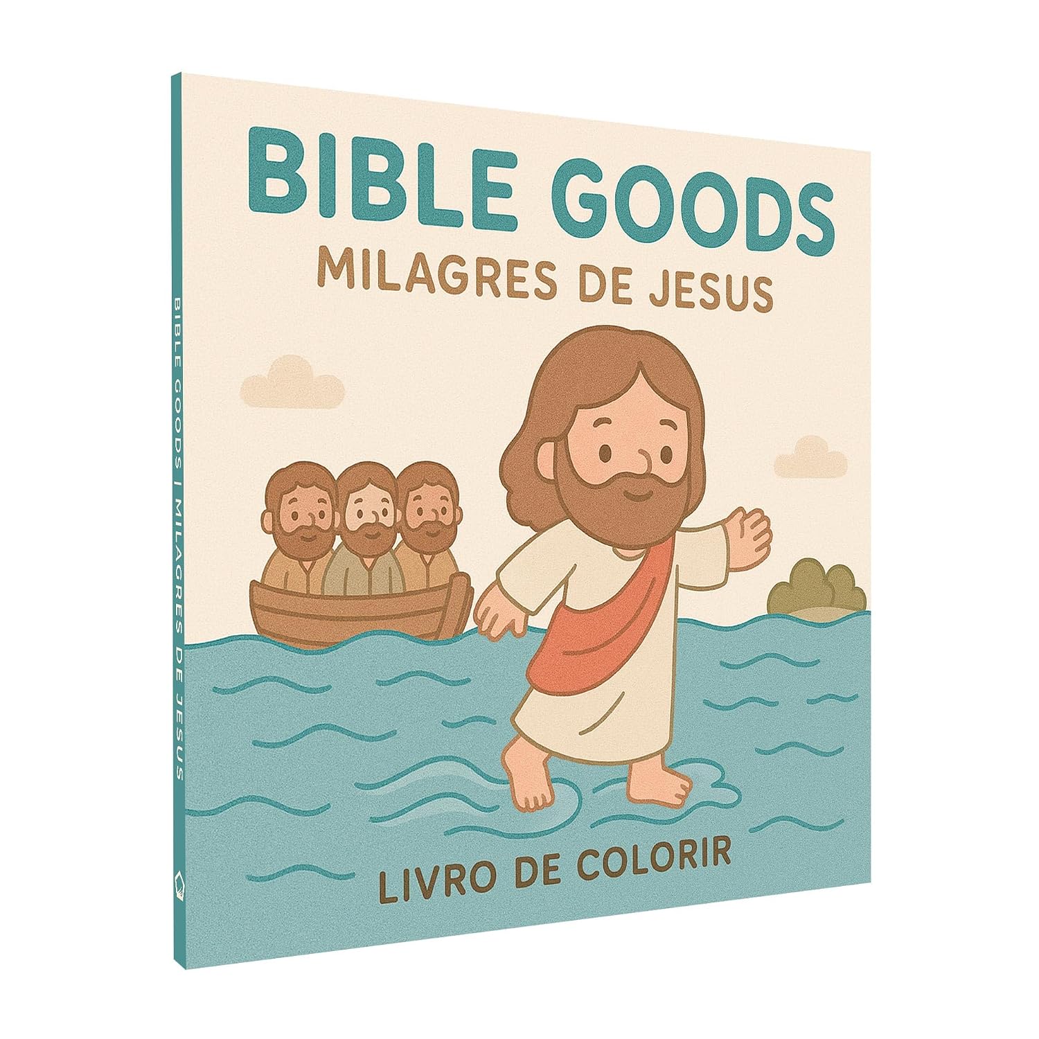 Bible Goods: Milagres de Jesus para Colorir - Livro Cristão Fofo e Inspirador no Estilo Cozy Art baixar livro de graça