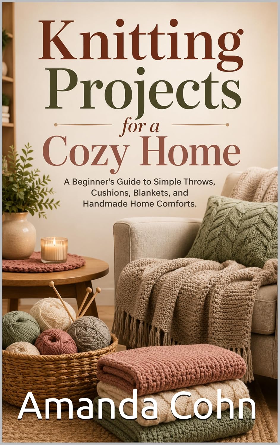 capítulo por capítulo baixar Knitting Projects for a Cozy Home: A Beginner’s Guide to Simple Throws, Cushions, Blankets, and Handmade Home Comforts (English Edition)