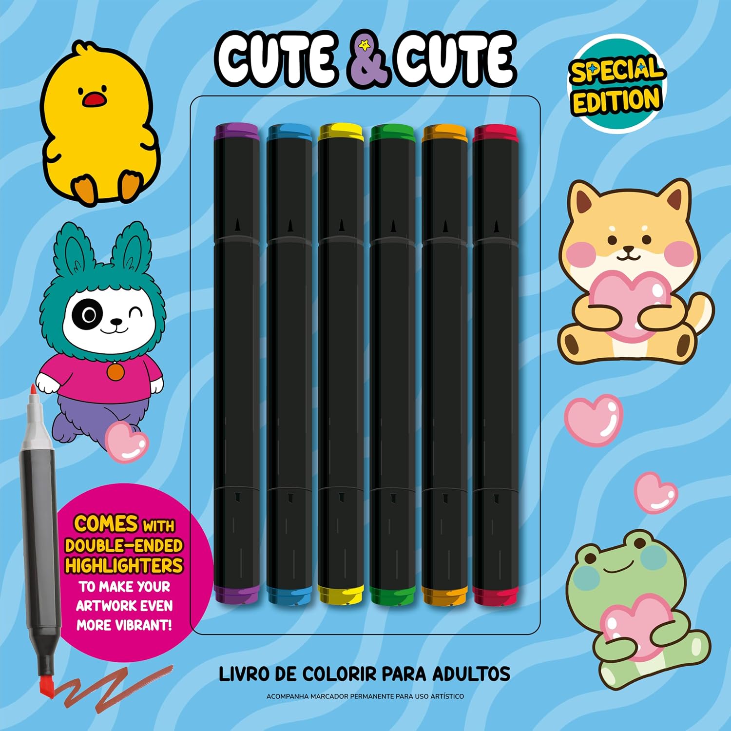 capítulo por capítulo baixar Cute & Cute - Special Edition - Livro de Colorir Adulto