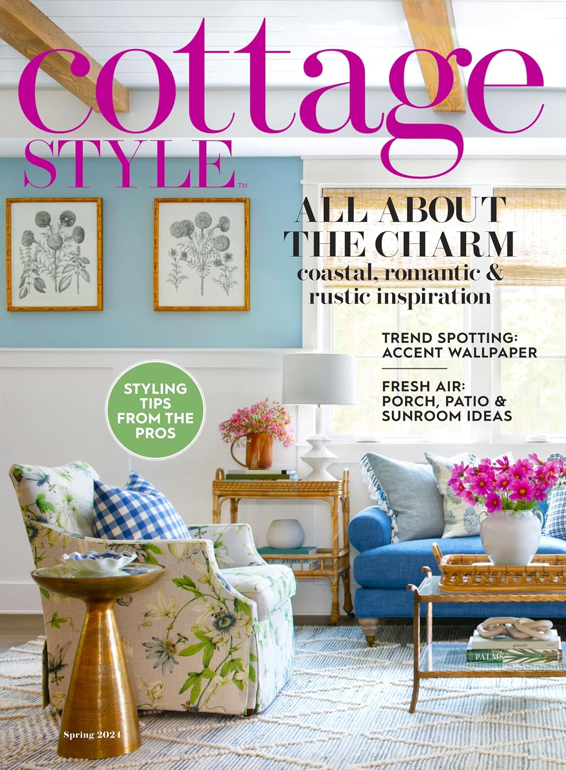Cottage Style Magazine All About The Charm Coastal, Romantic & Rustic Inspiration, Styling Tips From The Pros, Fresh Air Porch, Patio & Sunroom Ideas (English Edition) baixar o livro de graça