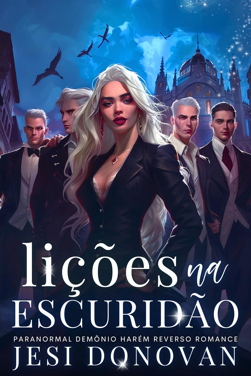 capítulo por capítulo baixar Lições Na Escuridão: Paranormal Demônio Harém Reverso Romance (Os Cinco De Blackwood Livro 1)