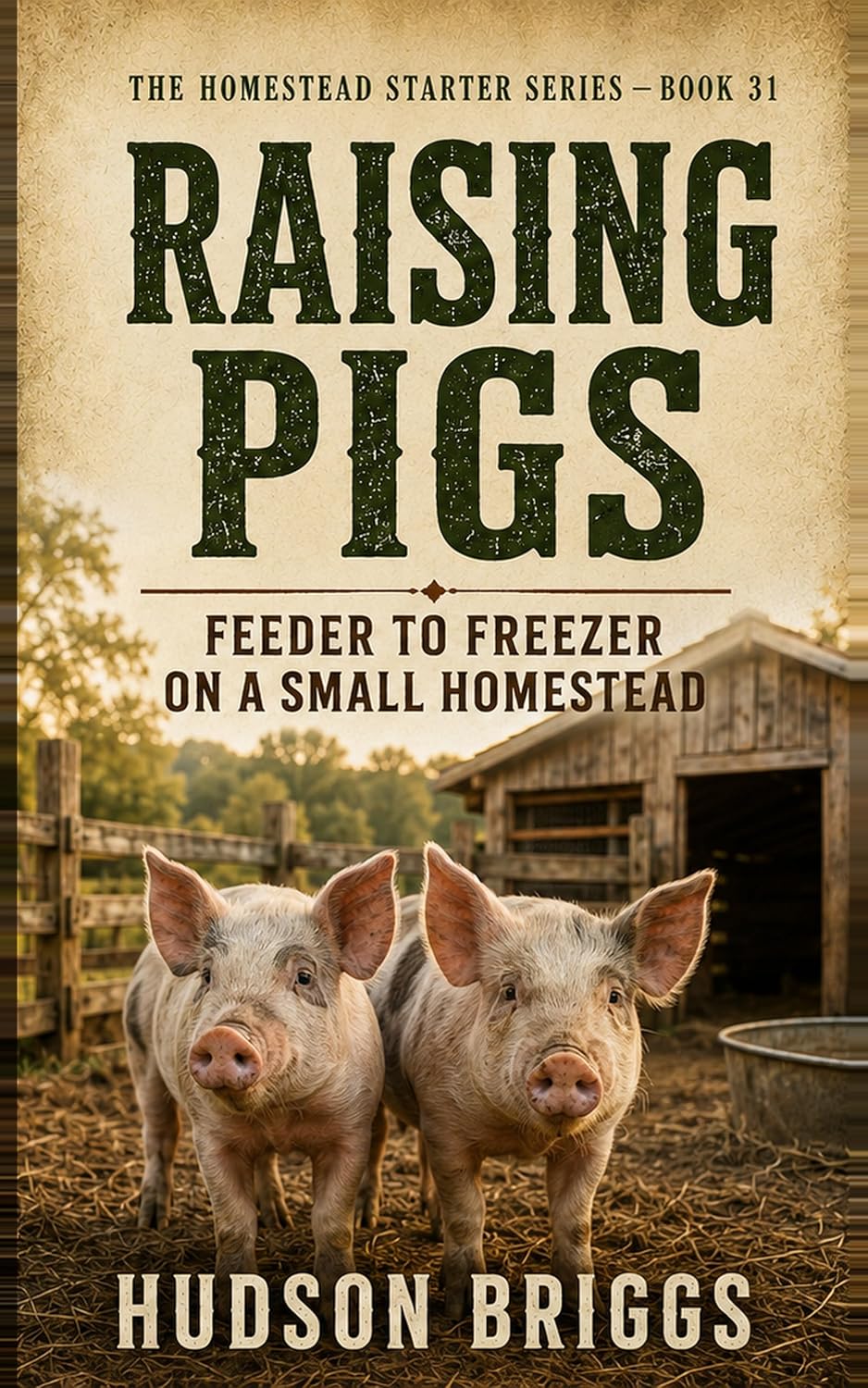 ler totalmente Raising Pigs: Feeder to Freezer on a Small Homestead (The Homestead Starter Series Book 31) (English Edition)