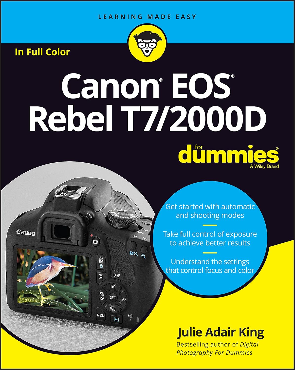 ler totalmente Canon EOS Rebel T7/2000d for Dummies