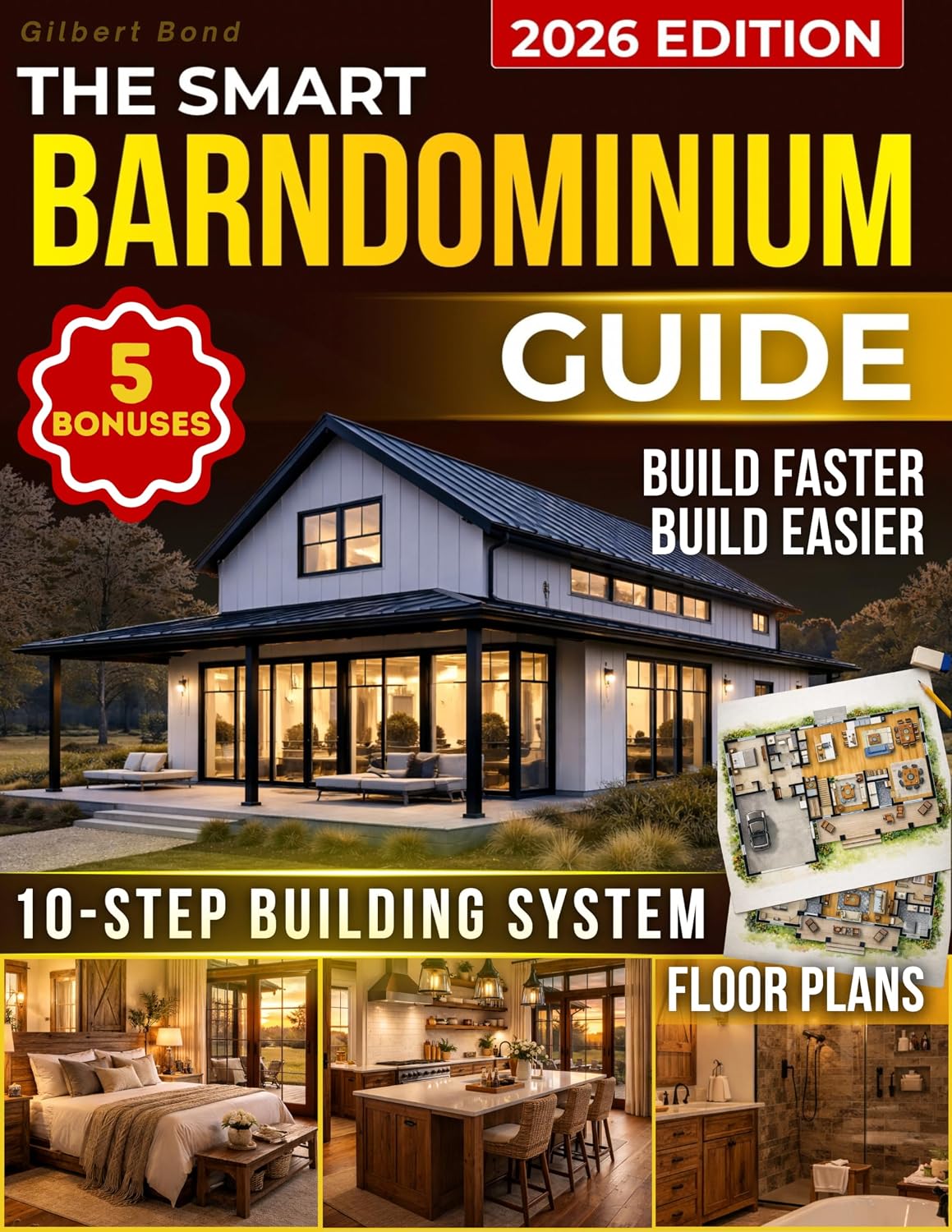 ler totalmente The Smart Barndominium Guide: Practical Floor Plans, Visual Blueprints, Noise & Moisture Solutions, and a 10-Step Builder System to Build Your Dream Home... Costly Mistakes & Delays (English Edition)