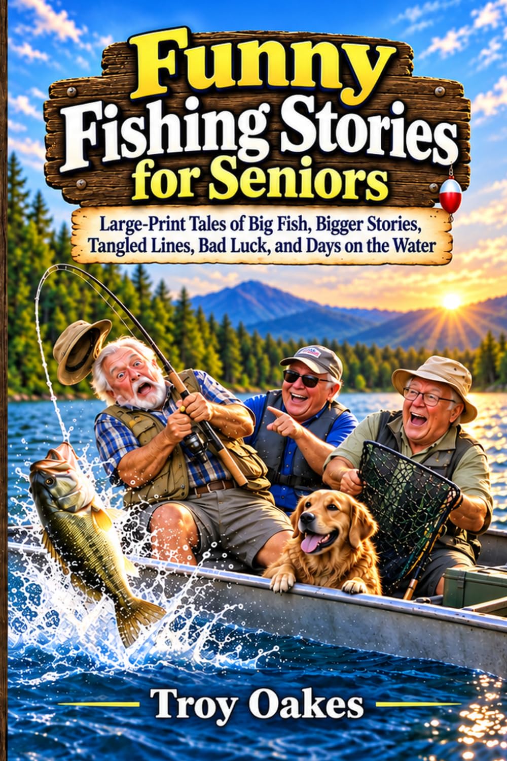 capítulo por capítulo baixar Funny Fishing Stories for Seniors: Large Print Tales of Big Fish, Bigger Stories, Tangled Lines, Bad Luck, and Days on the Water