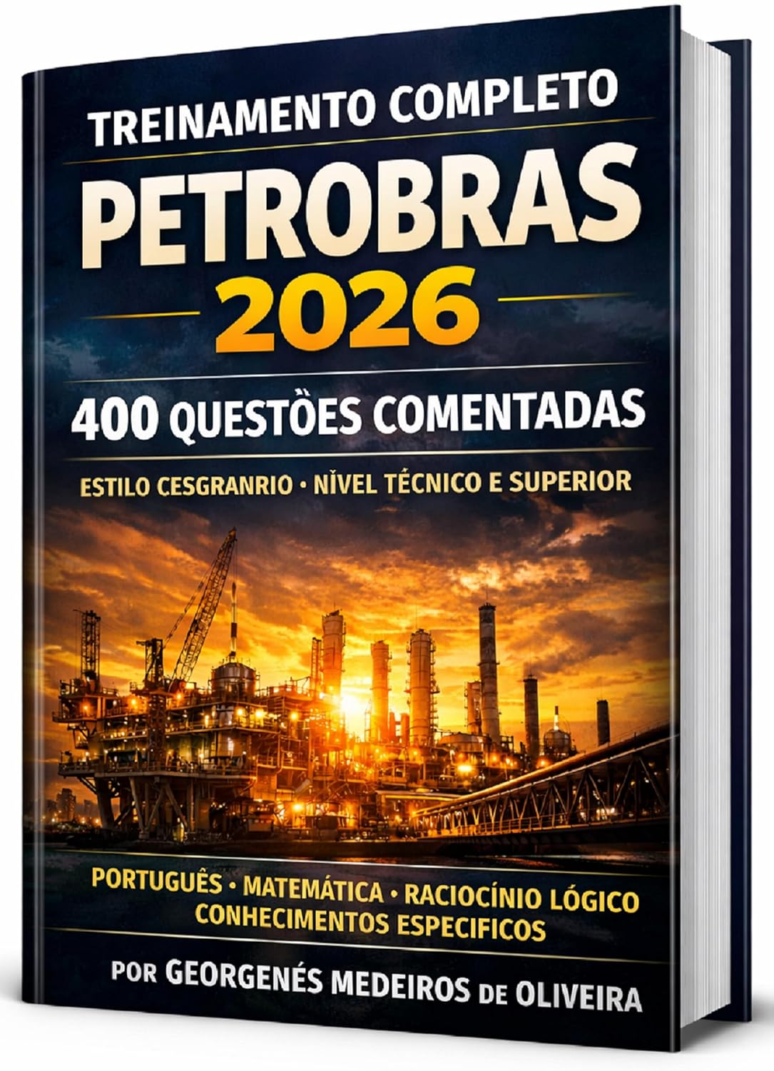 ler totalmente Treinamento Completo Petrobras 2026: 400 Questões Comentadas (Cesgranrio)