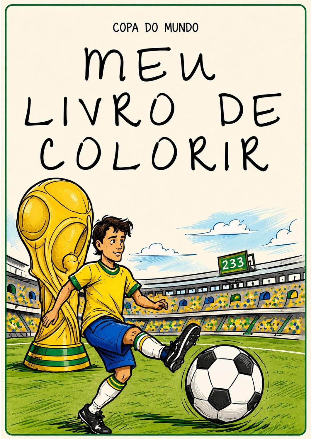 Meu livro de colorir: desenho da copa do mundo 2026 baixar o livro de graça