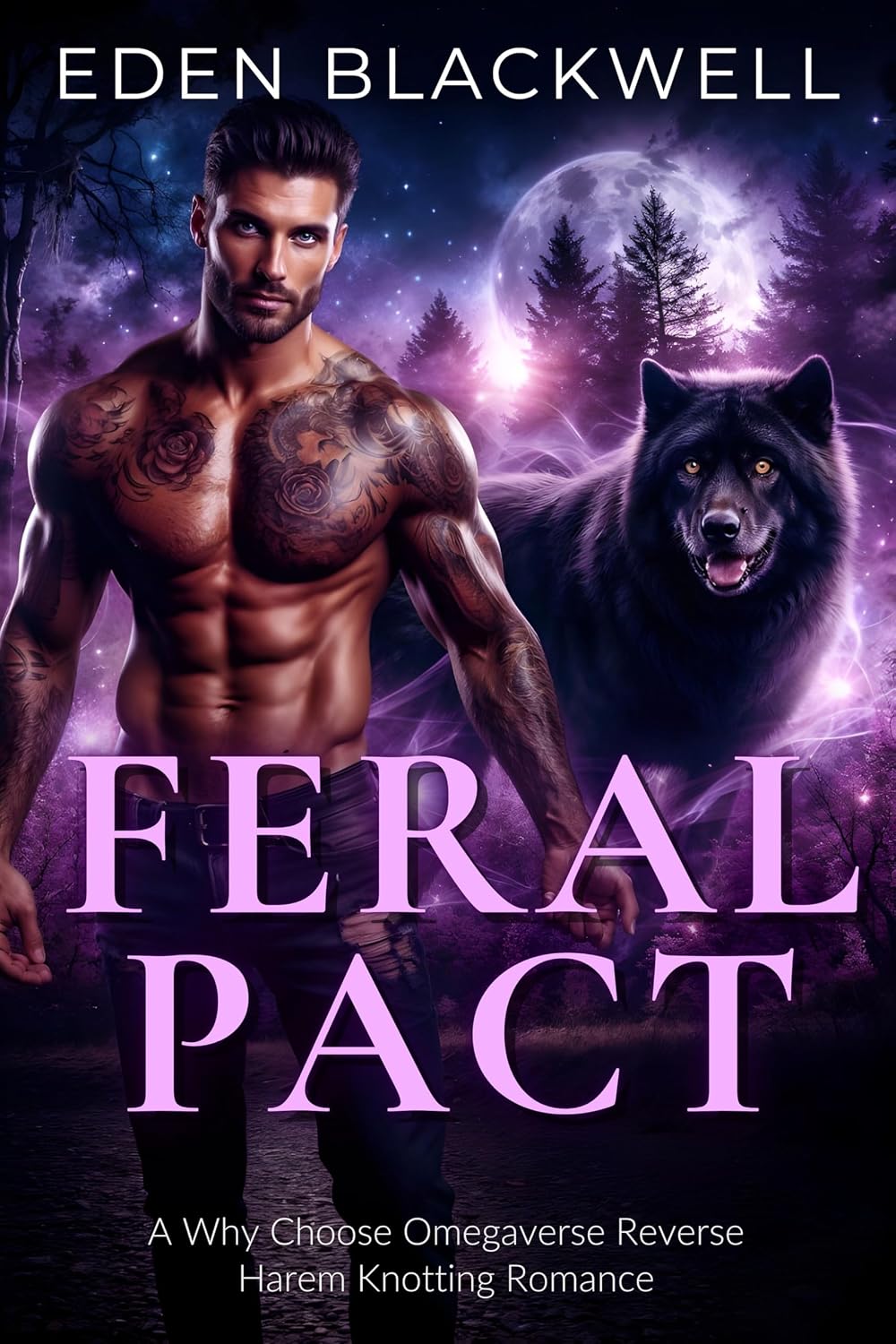 Feral Pact: A Why Choose Omegaverse Reverse Harem Knotting Romance (LUNAR BLOODBOUND) (English Edition) baixar o livro de graça