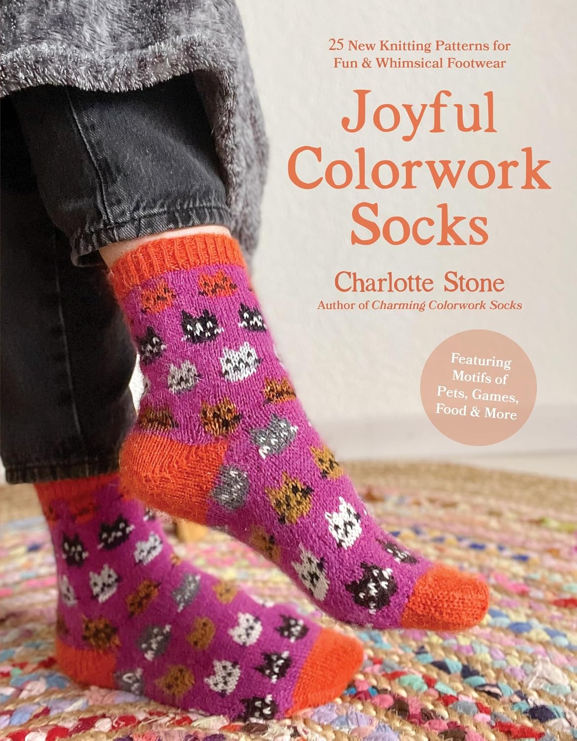 capítulo por capítulo baixar Joyful Colorwork Socks: 25 New Knitting Patterns for Fun & Whimsical Footwear Featuring Pets, Games, Food, Hobbies & More