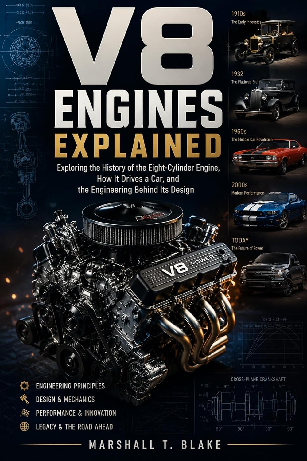 capítulo por capítulo baixar V8 ENGINES EXPLAINED: Exploring the History of the Eight-Cylinder Engine, How It Drives a Car, and the Engineering Behind Its Design (History behind Science,... inventions Book 1) (English Edition)