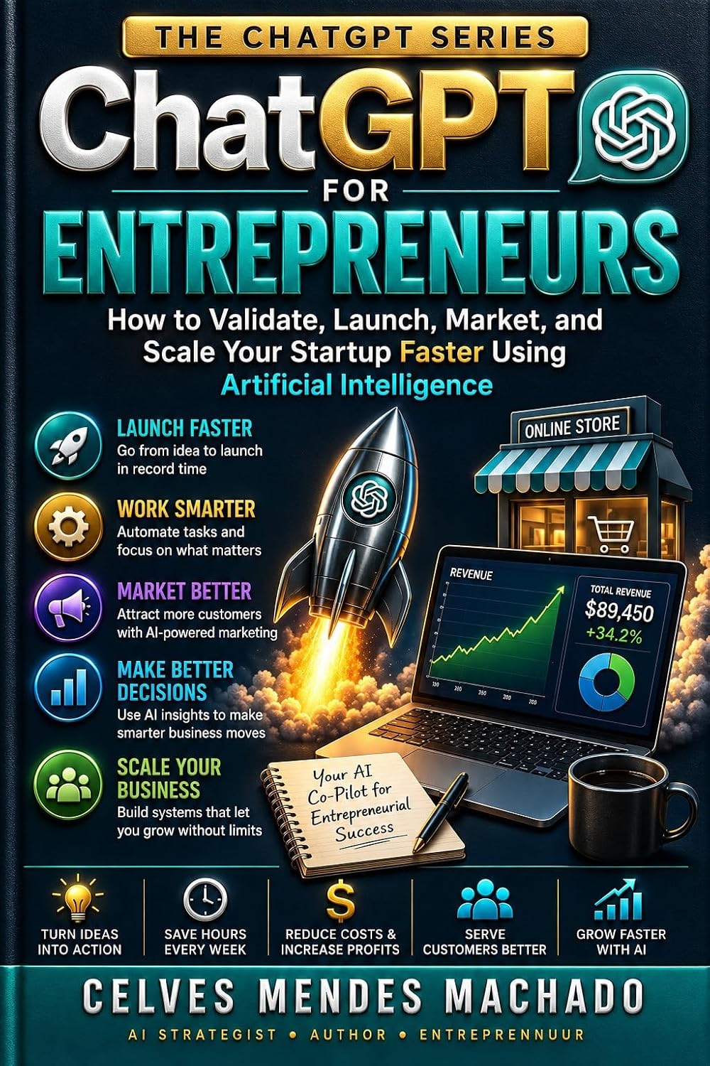 ChatGPT for Entrepreneurs: How to Validate, Launch, Market, and Scale Your Startup Faster Using Artificial Intelligence (The ChatGPT Series Book 2) (English Edition) baixar o livro de graça
