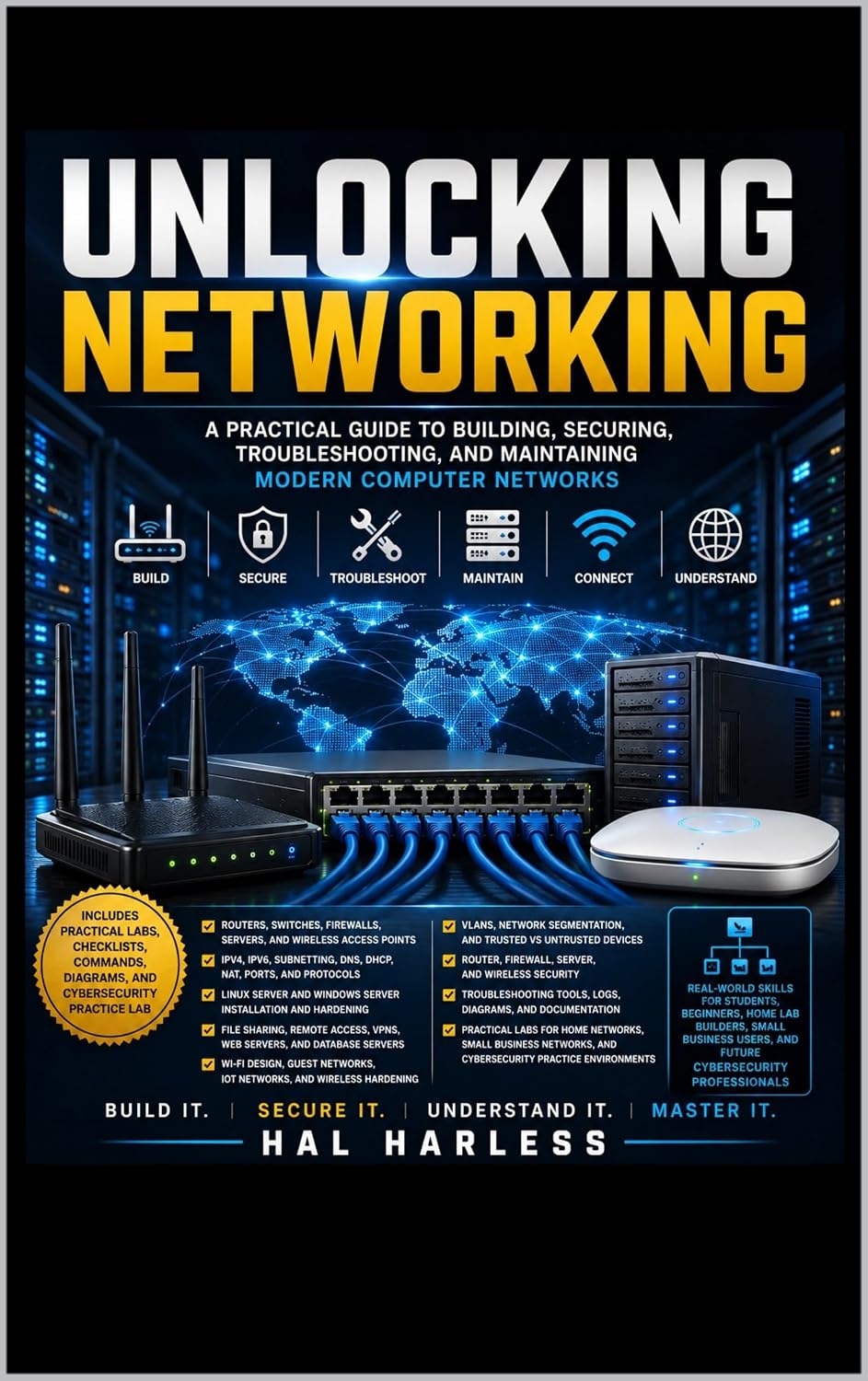 Unlocking Networking: A Practical Guide to Building, Securing, Troubleshooting, and Maintaining Modern Computer Networks (English Edition) baixar livro de graça