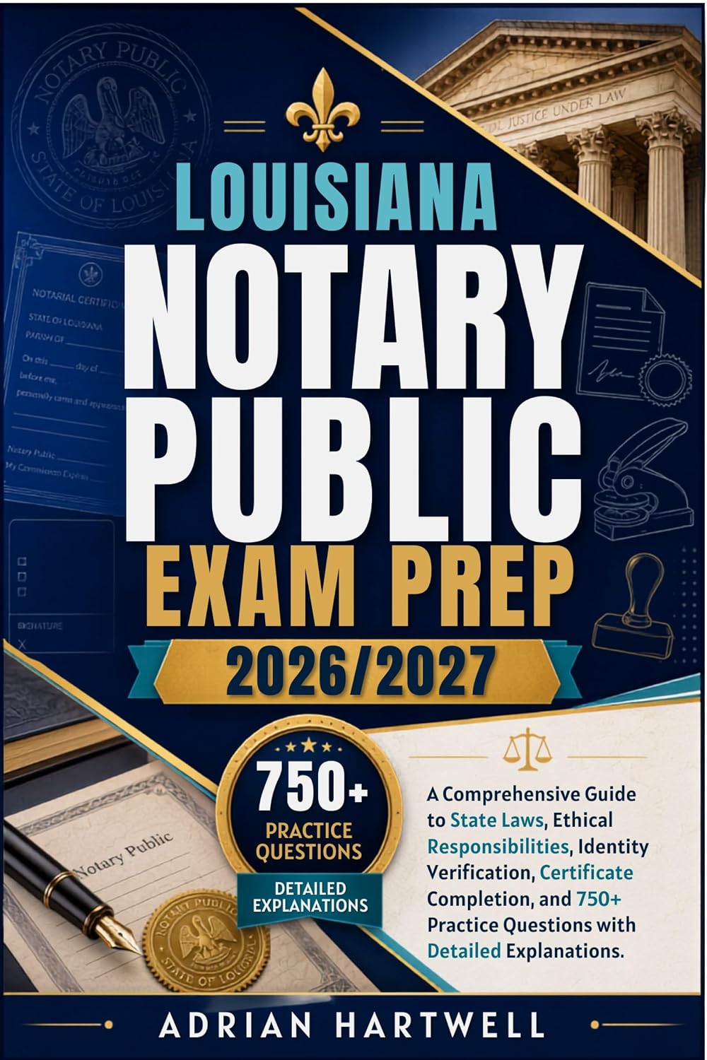 capítulo por capítulo baixar LOUISIANA NOTARY PUBLIC EXAM PREP 2026/2027: A Comprehensive Guide to State Laws, Ethical Responsibilities, Identity Verification, Certificate Completion,... with Detailed Explanations (English Edition)