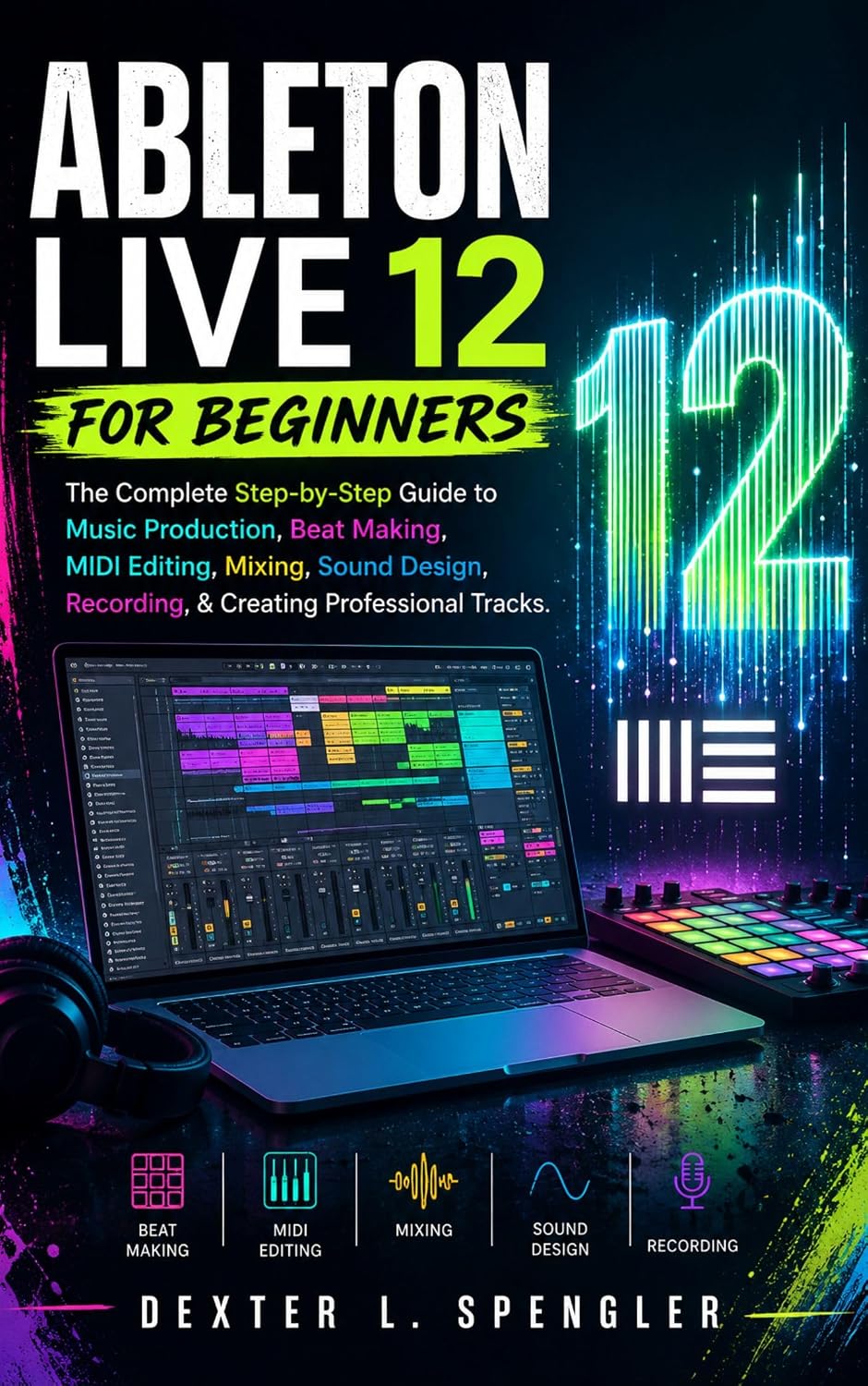 capítulo por capítulo baixar ABLETON LIVE 12 FOR BEGINNERS: The Complete Step-by-Step Guide to Music Production, Beat Making, MIDI Editing, Mixing, Sound Design, Recording, & Creating Professional Tracks. (English Edition)