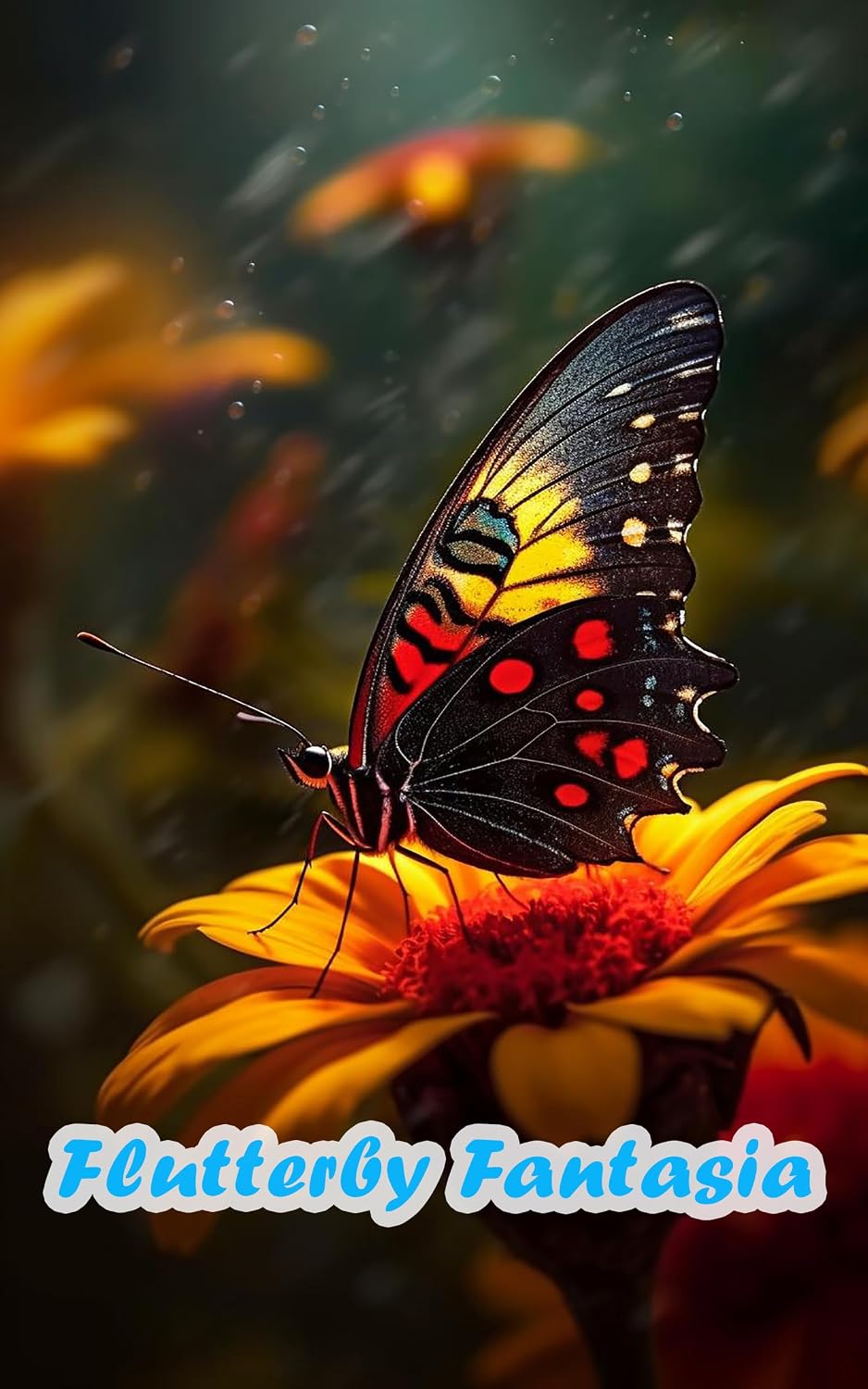 ler totalmente Celestial Wings: Flutterby Fantasia: Wings That Touch the Stars, A Celestial Fantasia of Butterfly Marvels (English Edition)