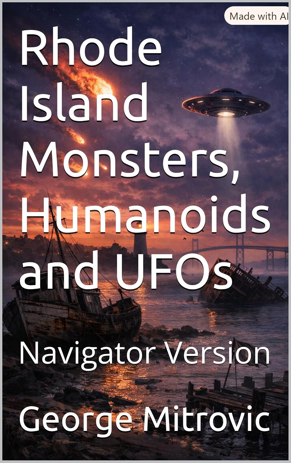 ler totalmente Rhode Island Monsters, Humanoids and UFOs: Navigator Version (English Edition)