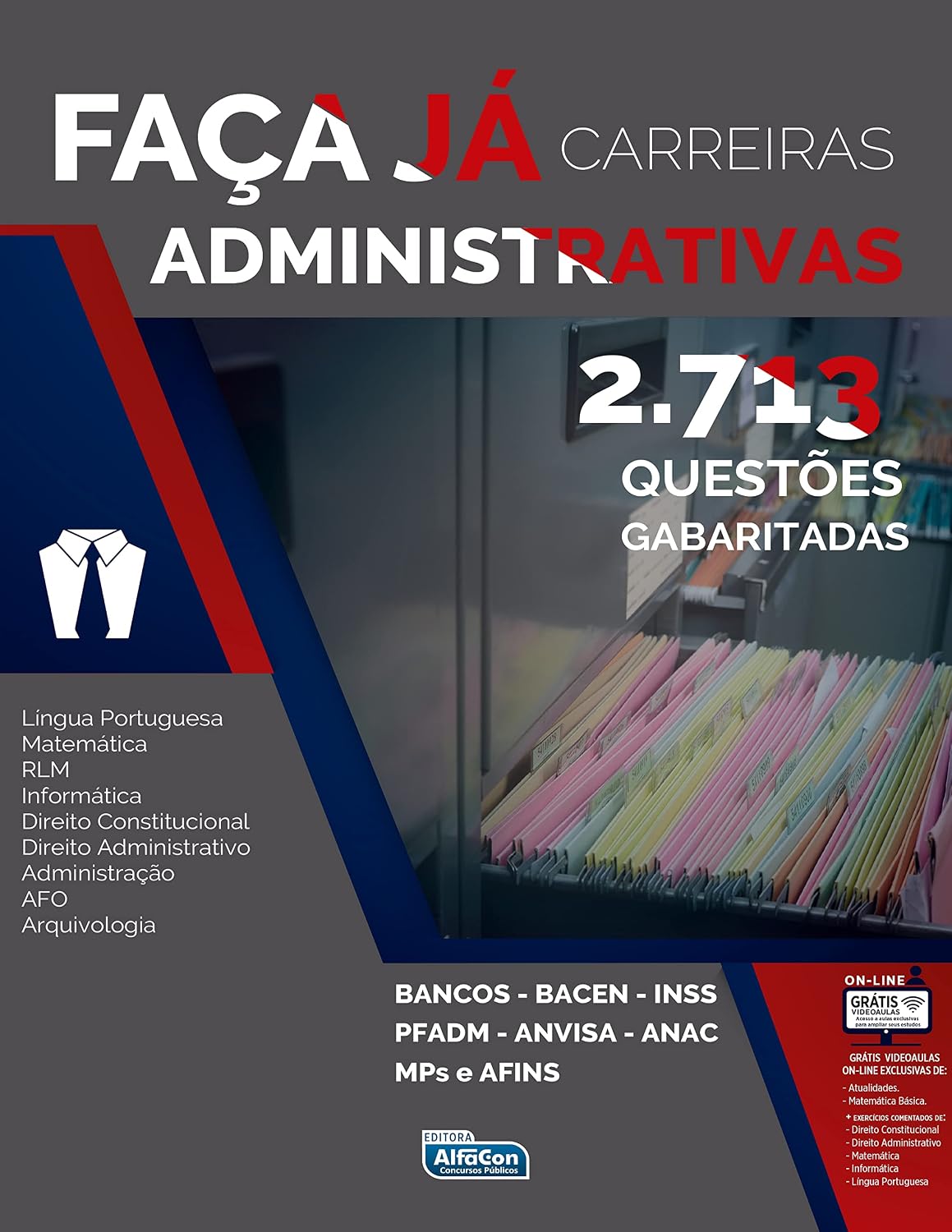 capítulo por capítulo baixar Faça já - 2.713 questões - Carreiras adminstrativas