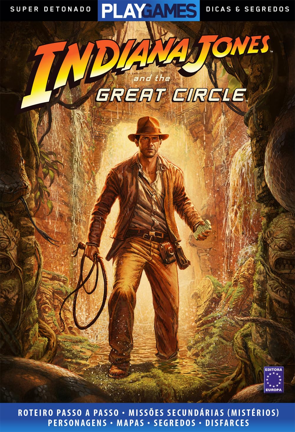 ler totalmente Super Detonado Dicas e Segredos - Indiana Jones and the Great Circle