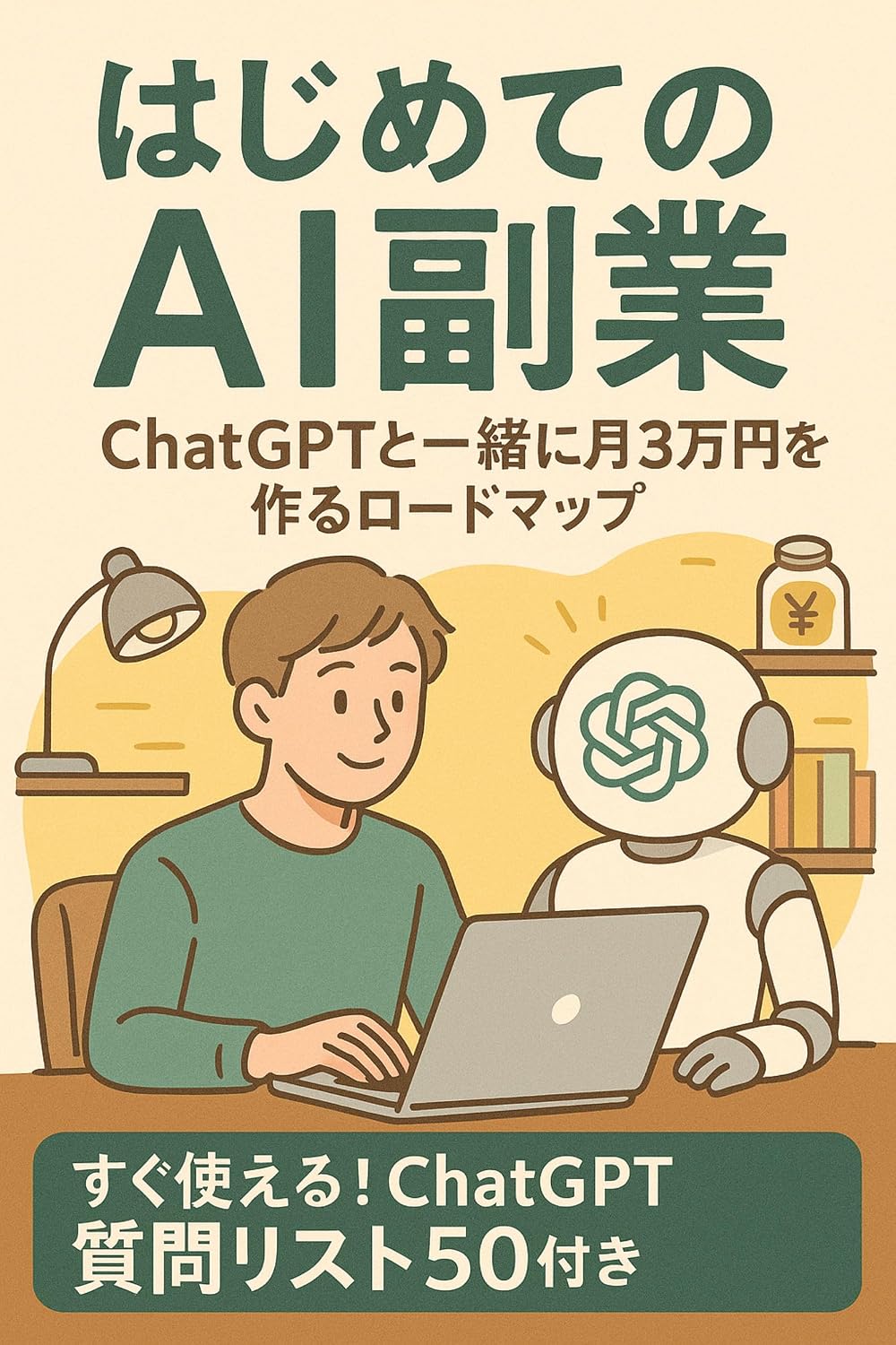 ler totalmente Start Your First AI Side Hustle with ChatGPT: How to Earn 300 dollars a Month: Bonus: 50 Prompts You Can Use Right Away (Japanese Edition)