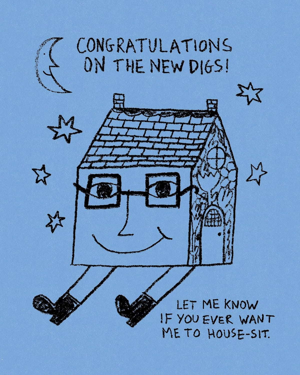 ler totalmente Humor Us Greeting Cards: New Home - Congratulations on the new digs (Pack of 6)