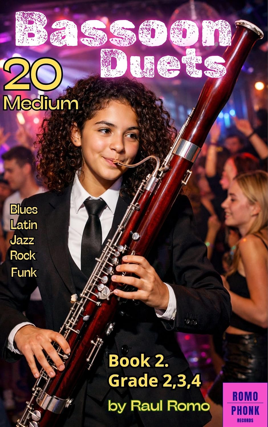 20 Bassoon duets: Medium. Grades 2,3,4 BOOK 2. Rock, Pop, Jazz, Funk, Blues, Latin EASY & FUN (English Edition) baixar o livro de graça