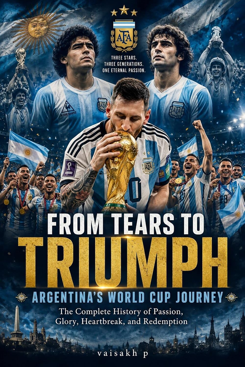 ler totalmente From Tears to Triumph: Argentina's World Cup Journey: The Complete History of Passion, Glory, Heartbreak, and Redemption (English Edition)