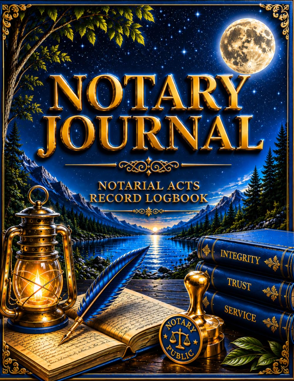 Official Notary Journal: Notary Public Log Book | Over 300 Entries with Two witness Entry Sections | Detailed Recording of Notarial Acts with Fee and... Keeping Receipt Book | Large Size 8.5” X 11” baixar o livro de graça