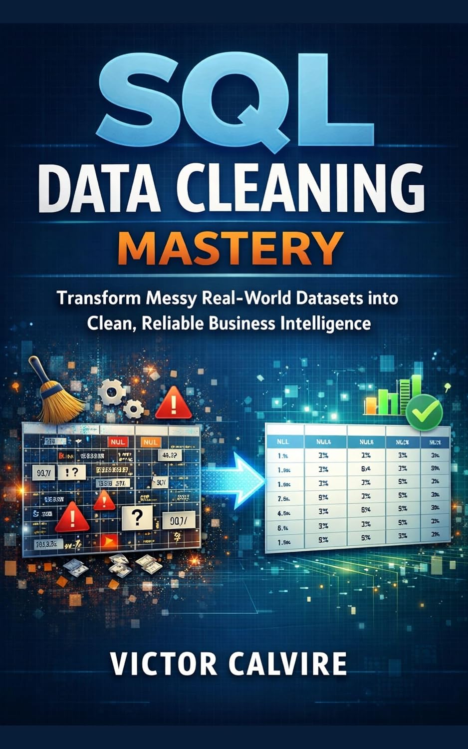 ler totalmente SQL Data Cleaning Mastery: Transform Messy Real-World Datasets into Clean, Reliable Business Intelligence (English Edition)