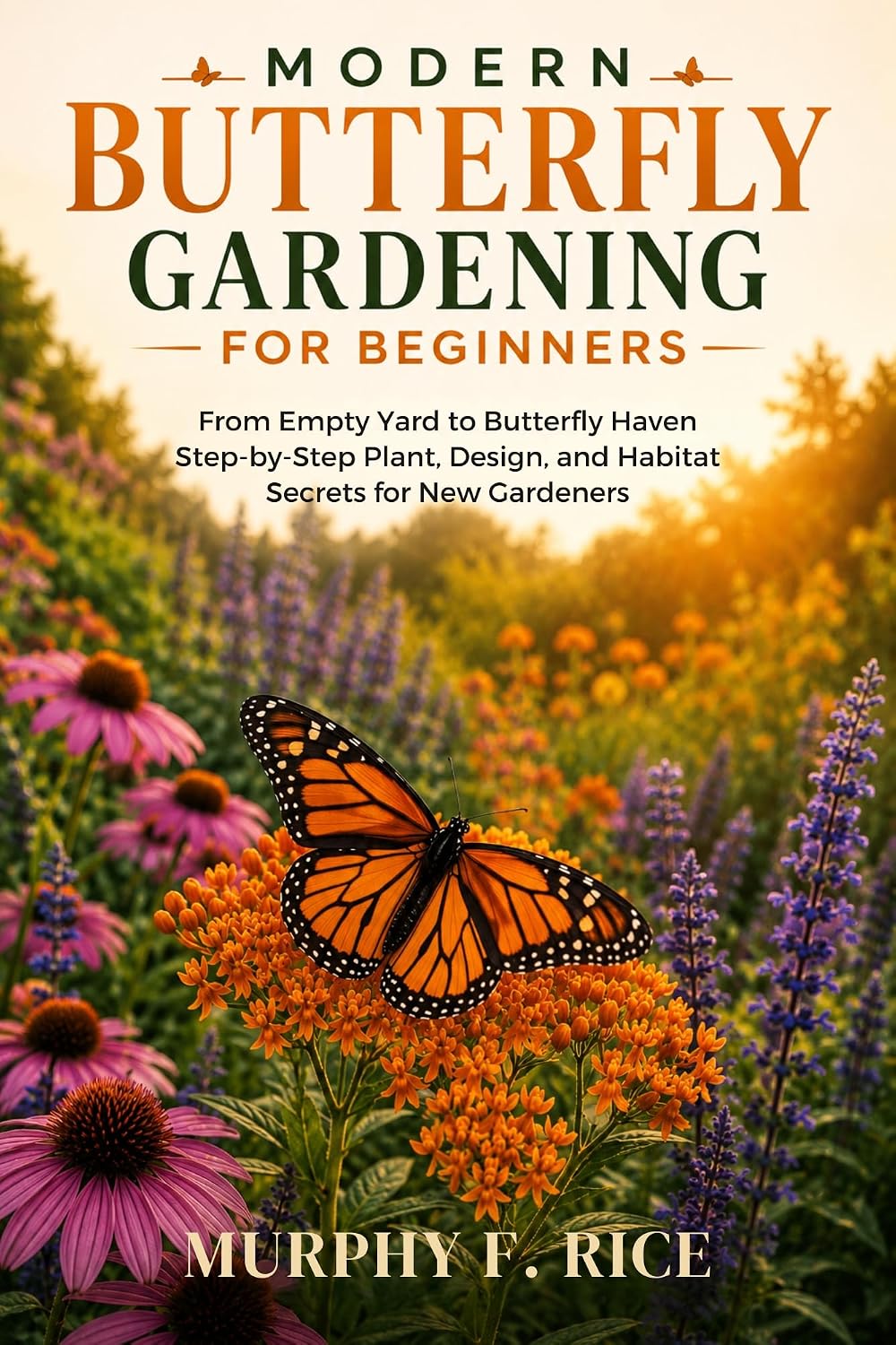 Modern Butterfly Gardening For Beginners: From Empty Yard to Butterfly Haven Step-by-Step Plant, Design, and Habitat Secrets for New Gardeners (English Edition)