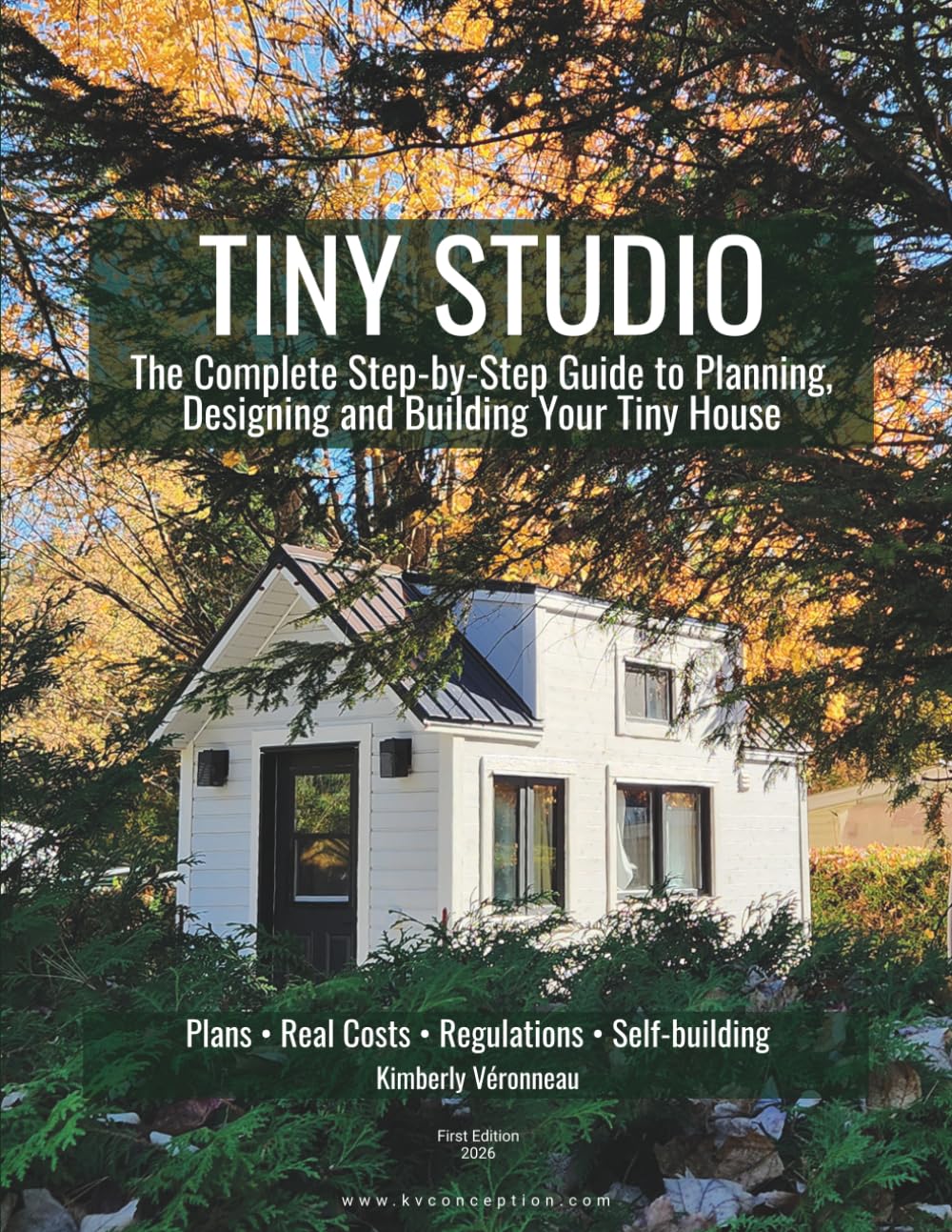 capítulo por capítulo baixar Tiny Studio - The Complete Step-by-Step Guide to Planning, Designing and Building Your Tiny House: Plans • Real Costs • Regulations • Self-Building (Black & White Edition)