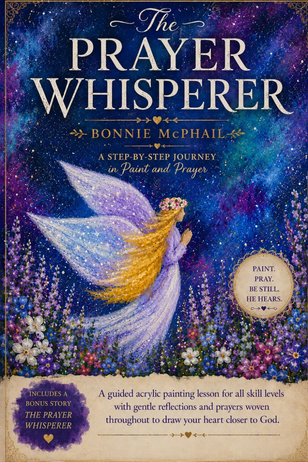 The Prayer Whisperer: A Step-by-Step Journey in Paint and Prayer